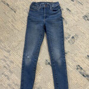 Pre-owned girls size 12 Old Navy extra high-rise rockstar jeggings